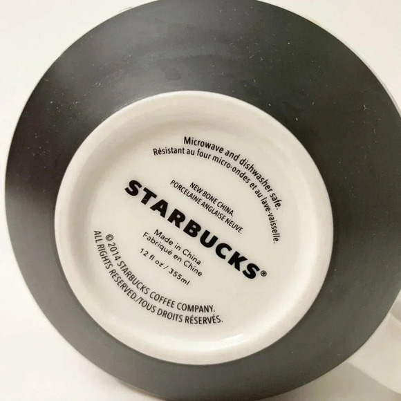 2014 Starbucks Into The Fire Coffee Mug 12 Oz Artisan Series Cup 04/08 - Picture 10 of 16